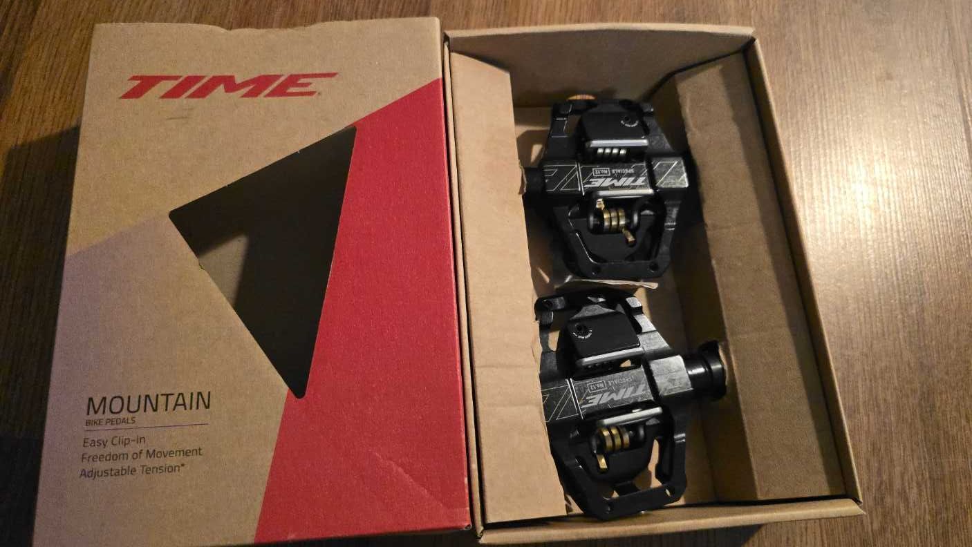 Pedały SPD Time Speciale 12 MTB Tytanowe osie rozmiar S Shimano Crank