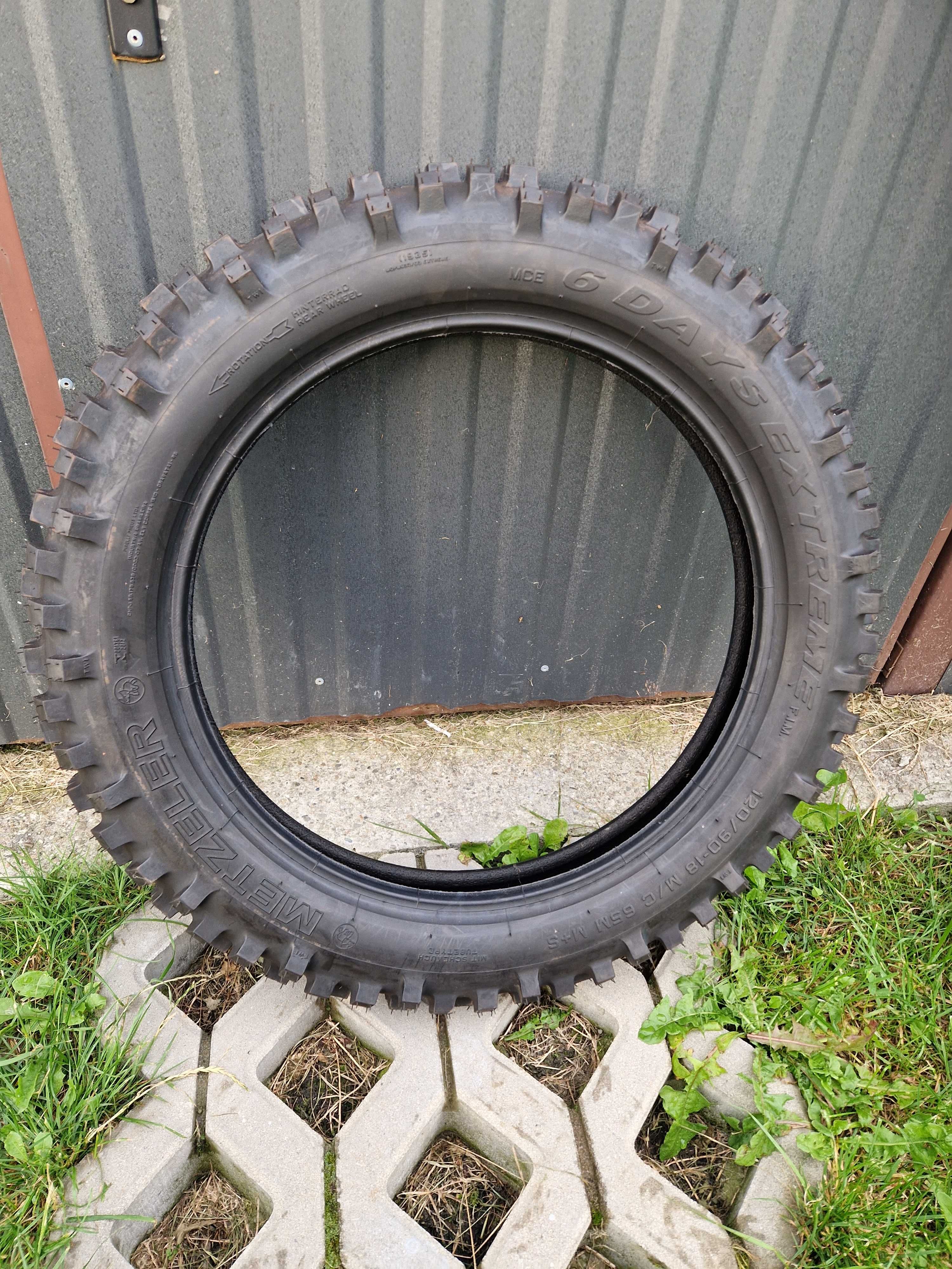 Opona cross 120/90-18 Metzeler nowa