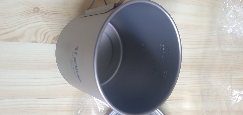 Kubek menażka 650 ml tytan