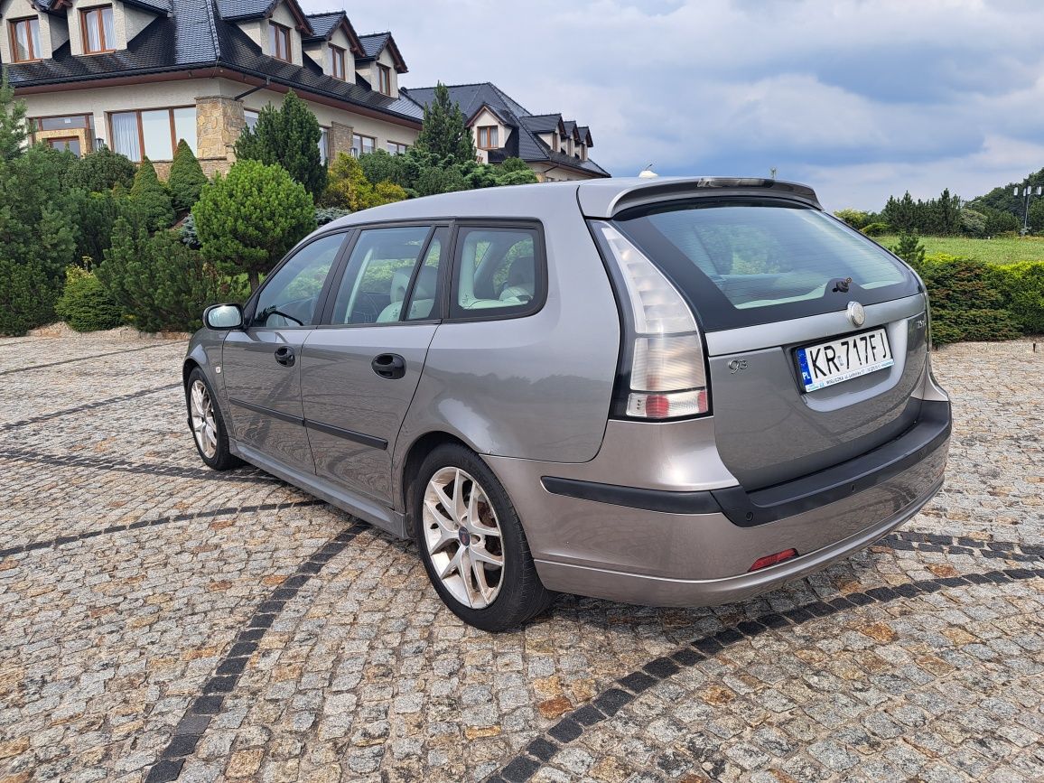 Saab 9-3 1.9 TiD 2006r Kombi Skóry Xenon Automat