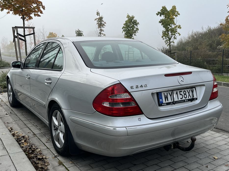 Mercedes E240 Elegance 2.6 Benzyna+LPG Manual 2002