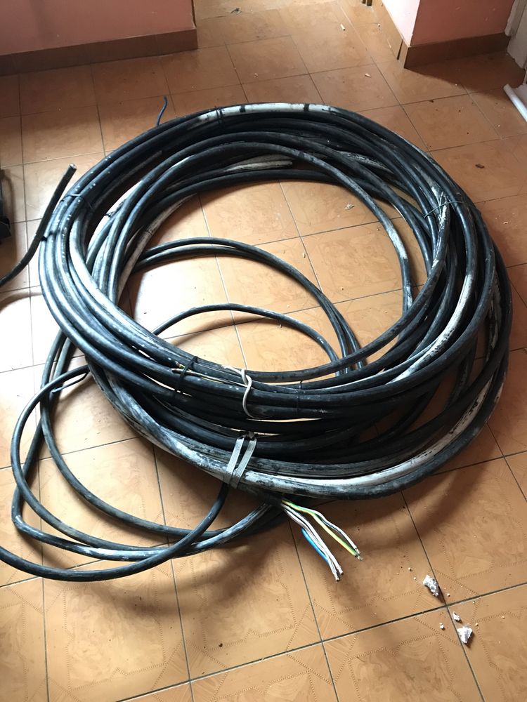 Przewód 5x35mm YKY -zo kabel 74m zasilający drut