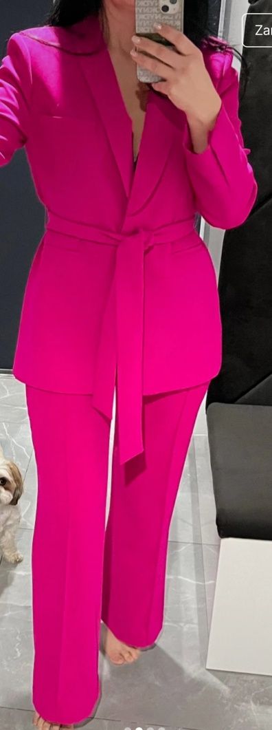 Marynarka Zara różowa L/xl nowość