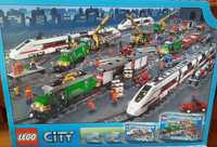 Komplet zestawów Lego City - Pociągi