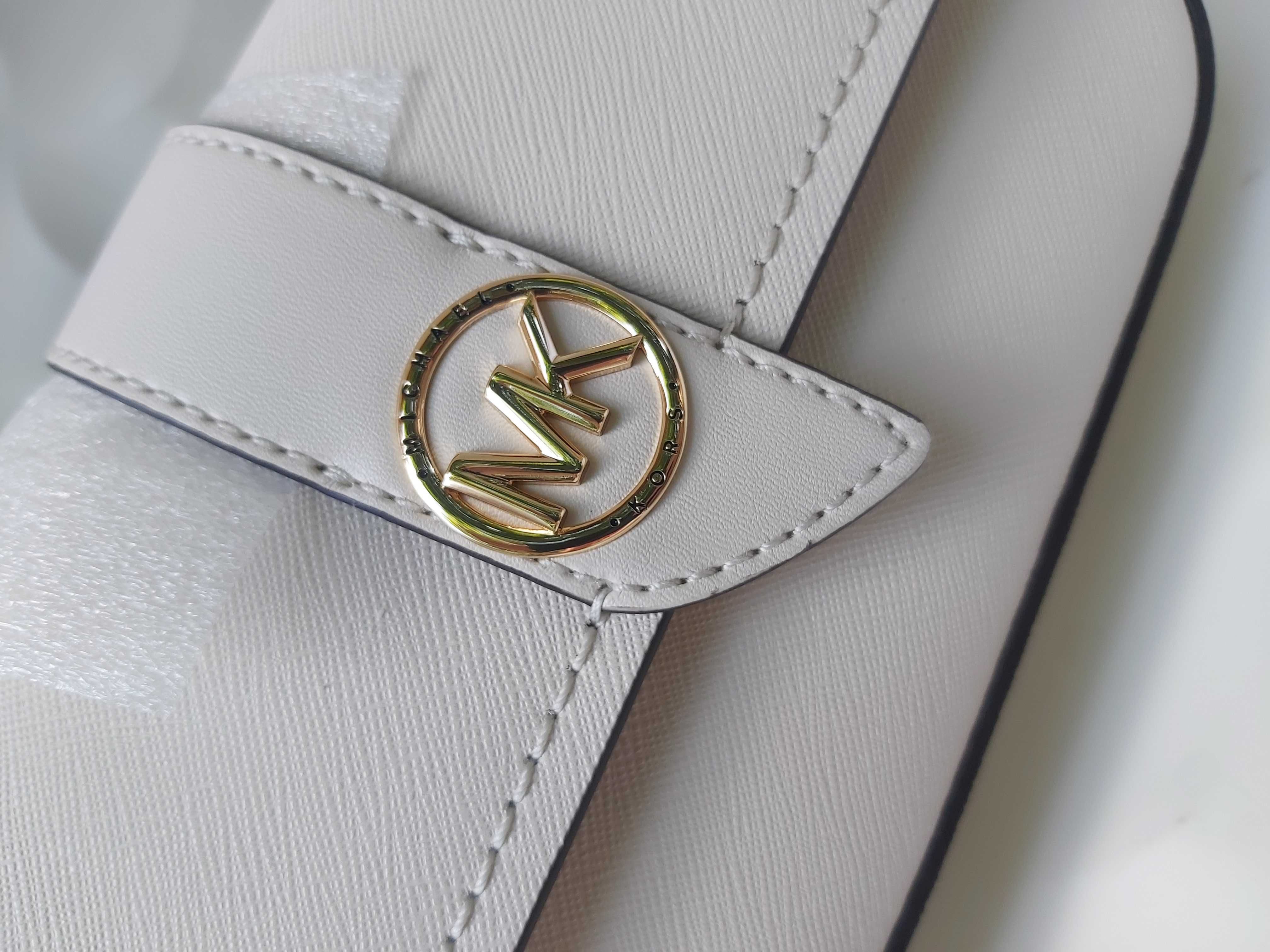 NOWA oryginalna torebka MICHAEL KORS mala beżowa listonoszka
