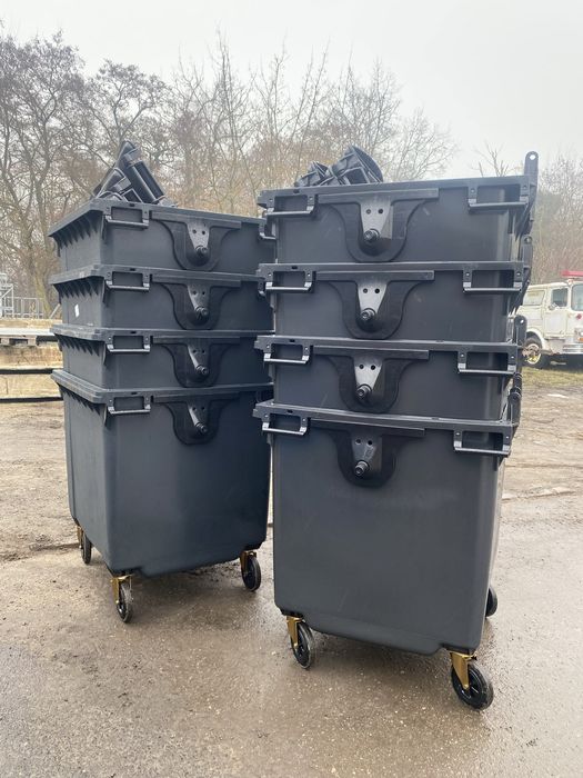 Pojemnik kosz kubel kontener śmietnik na odpady śmieci 120l eko bio