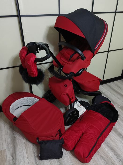 Стан нової! Коляска Stokke Xplory X 2в1 з аксесуарами