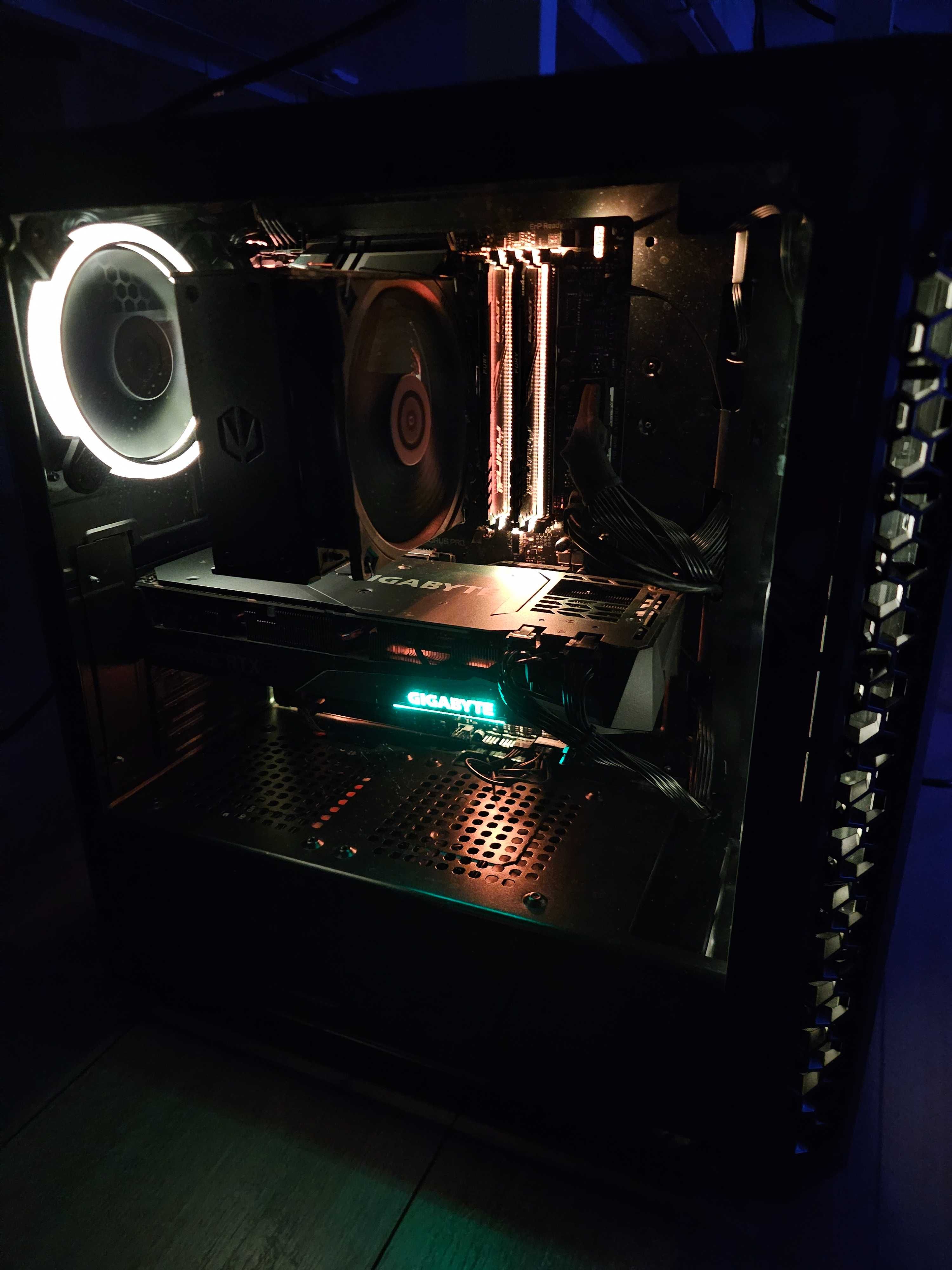 Komputer Gamingowy i7-9700KF, RTX 3060 Ti, 32GB Ram, Z390 AORUS PRO
