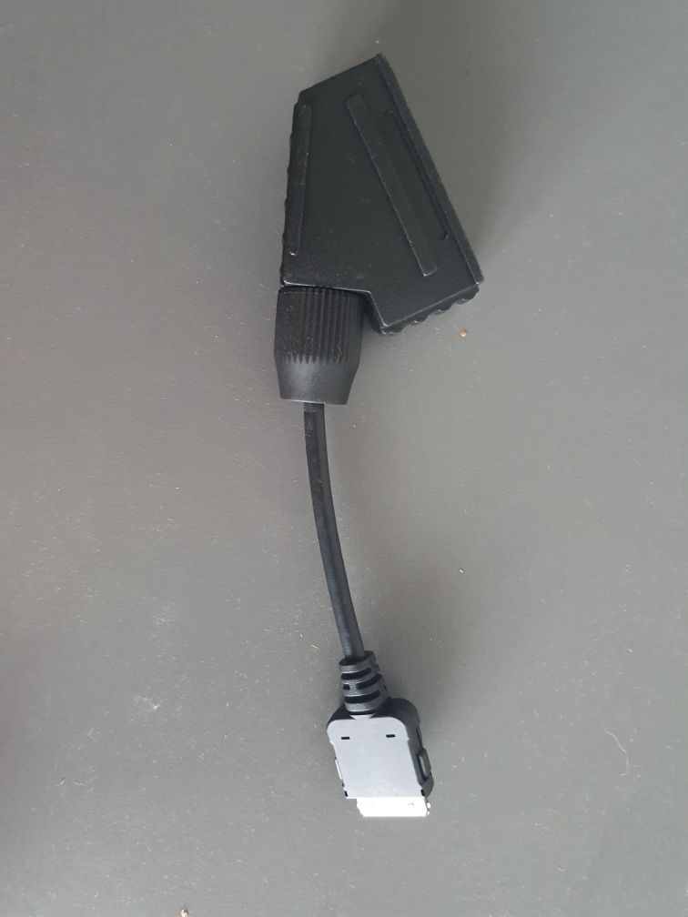 Kabel adapter przejściówka do telewizora tv video Euro Scart nowy