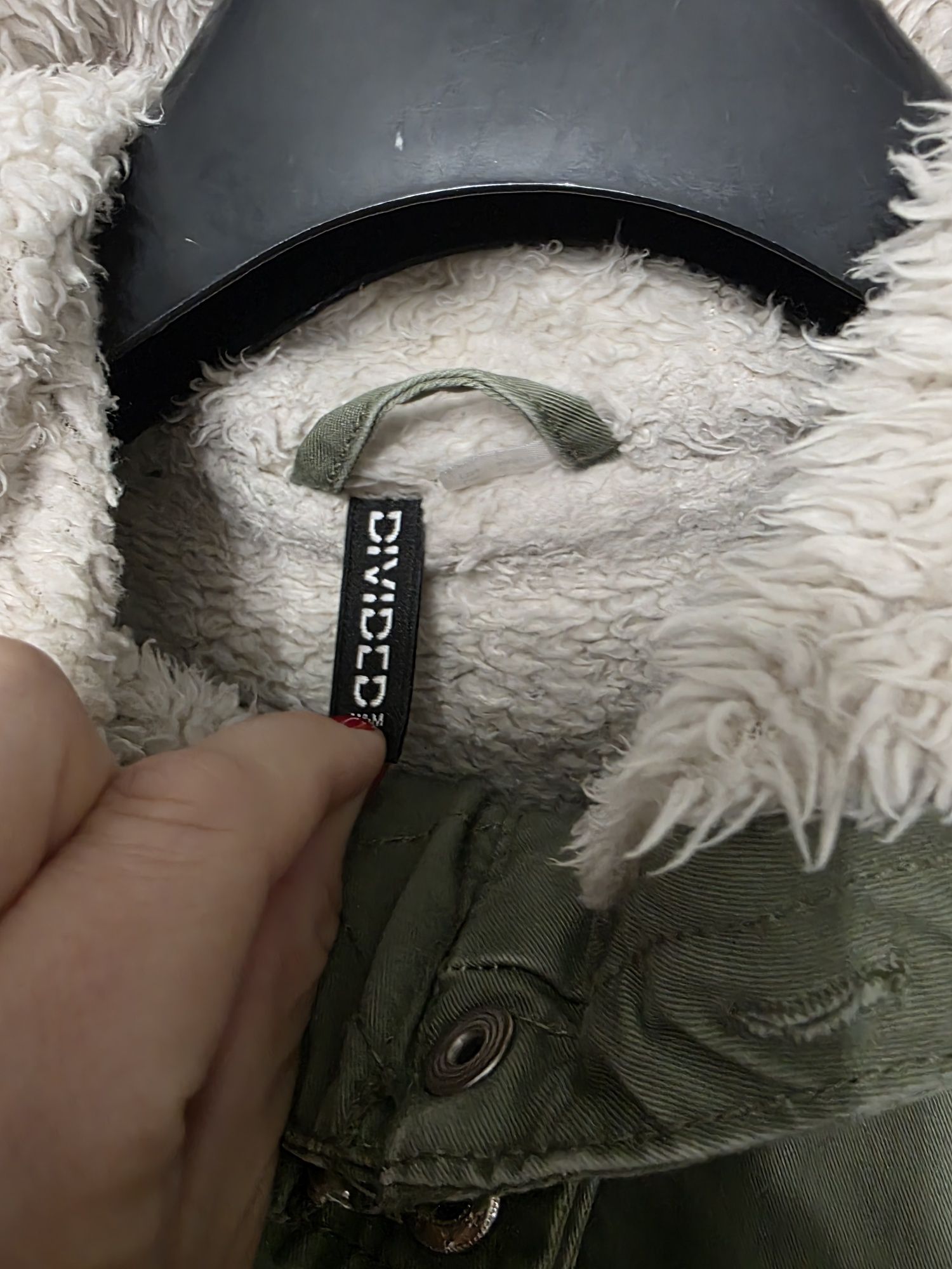 Kurtka H&M rozm S używana khaki