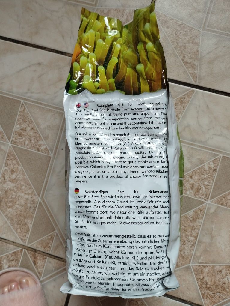 Pro reef salt akwarium morskie