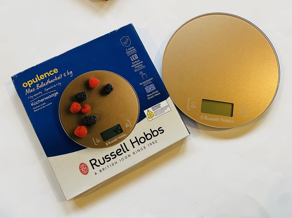 Waga kuchenna russel hobbs opulence zlota
