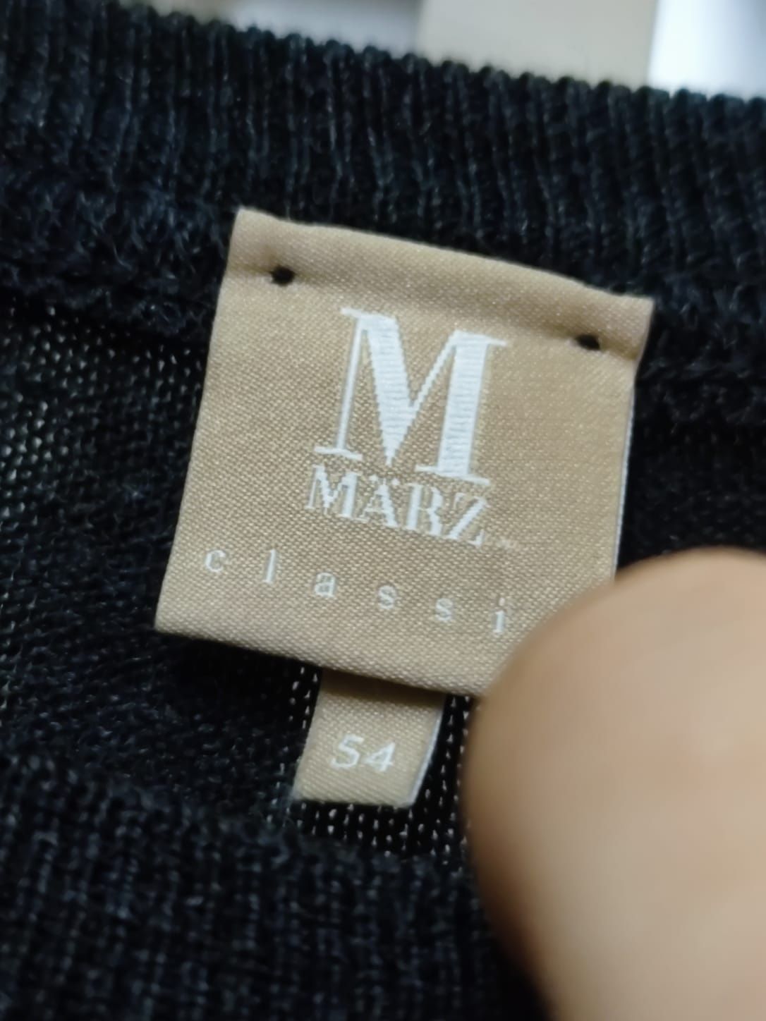 Sweter sweterek XL Marz  maerz Germany premium cotton Merynos Merino c