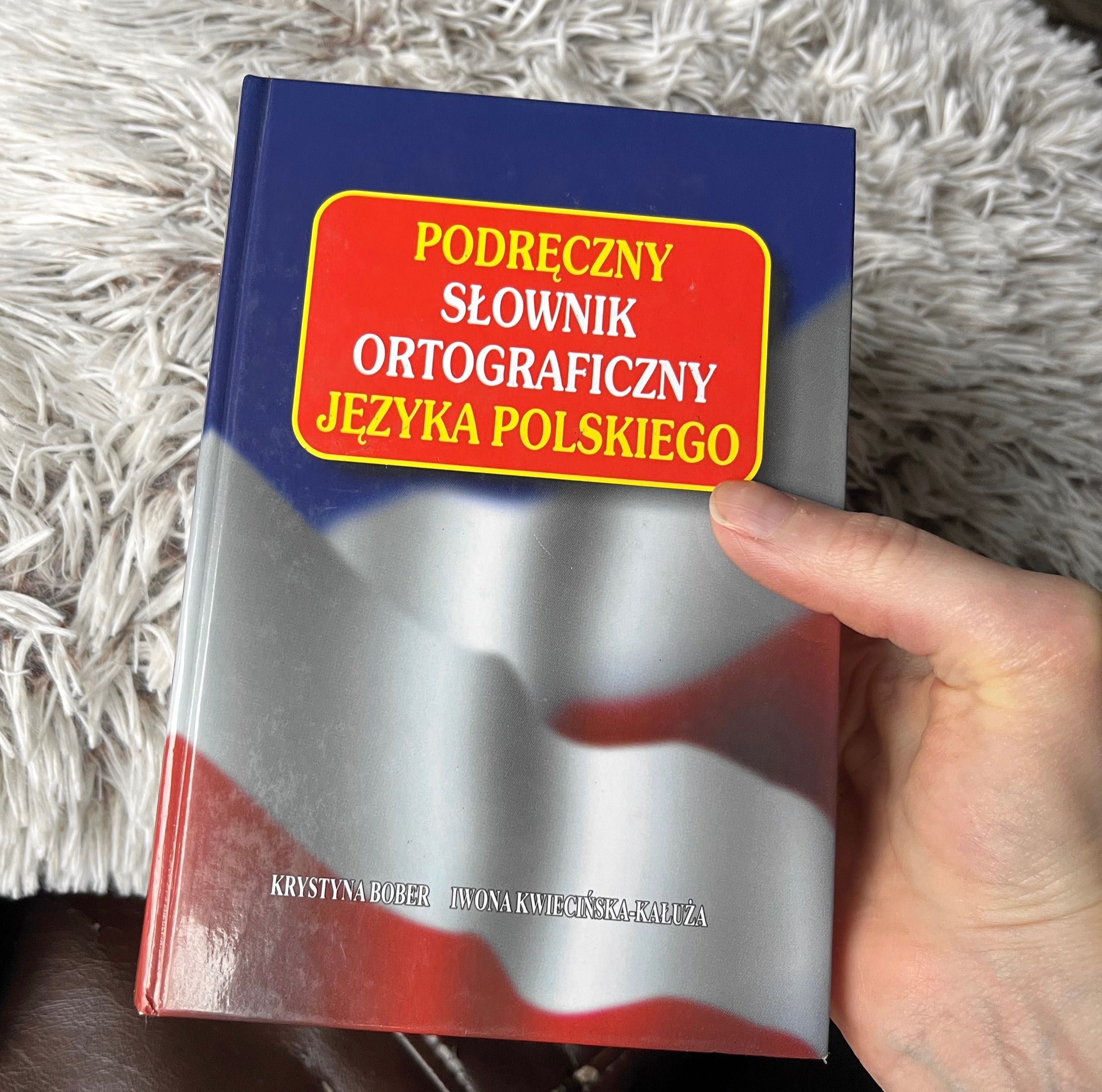 Słownik ortograficzny podręczny książka ortografia