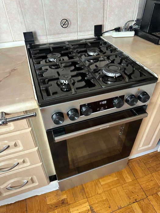 Газова плита кухонна майже нова (газ/електро) Gorenje GK5C41SF