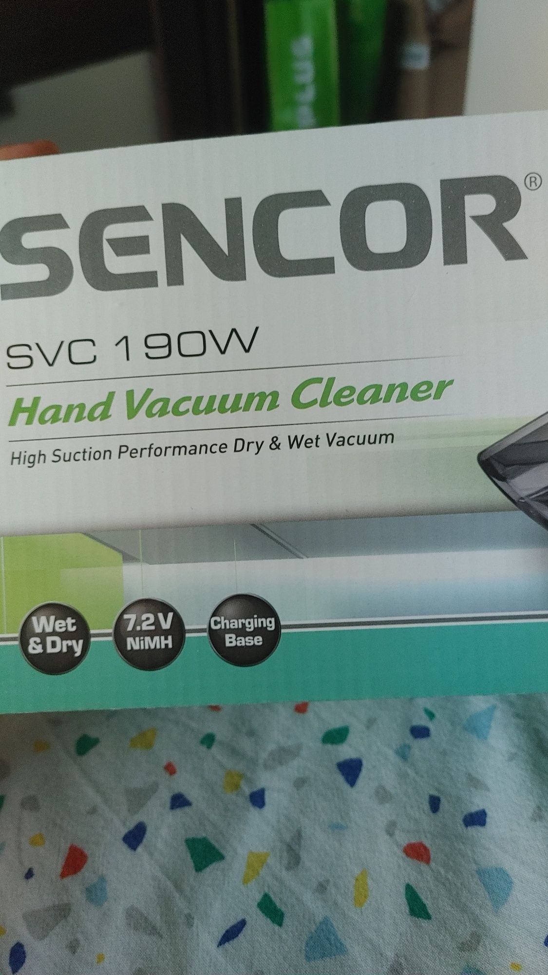 Sencor svc 190W reczny odkurzacz do auta hand vacuum cleaner