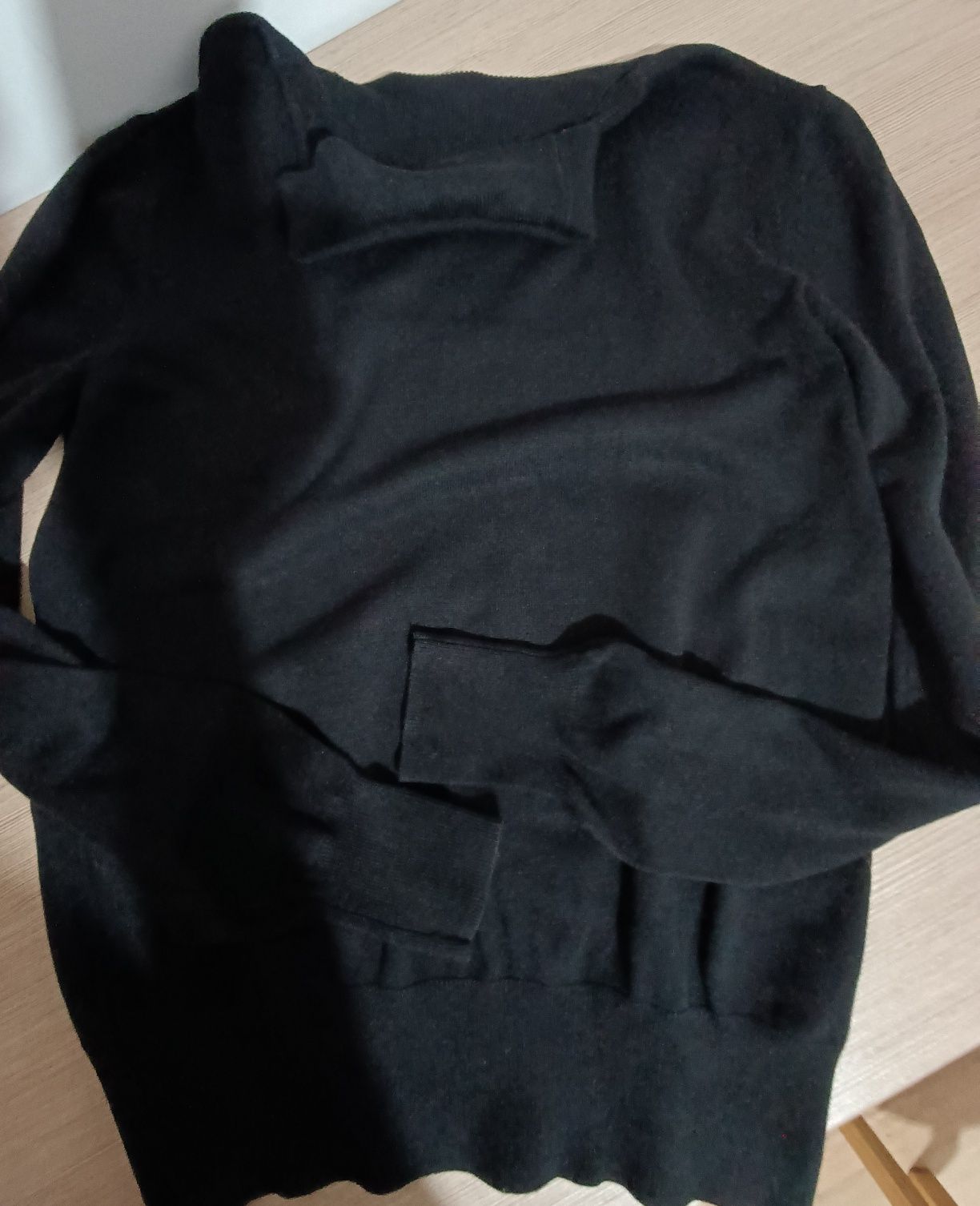 Czarny sweter Golf firmy H&M rozmiar S/M