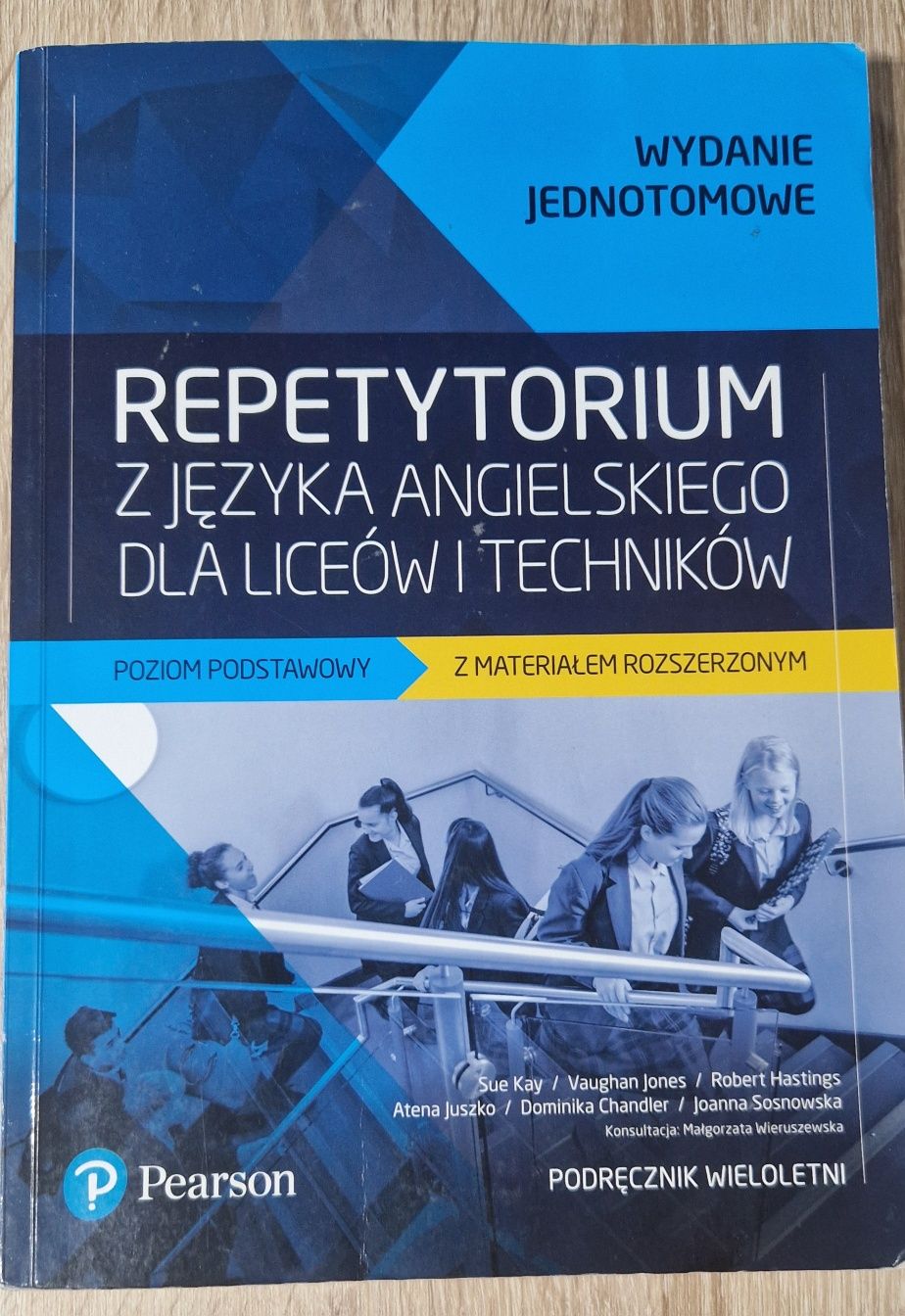 Repetytorium z angielskiego Pearson poziom podstawowy i rozszerzony