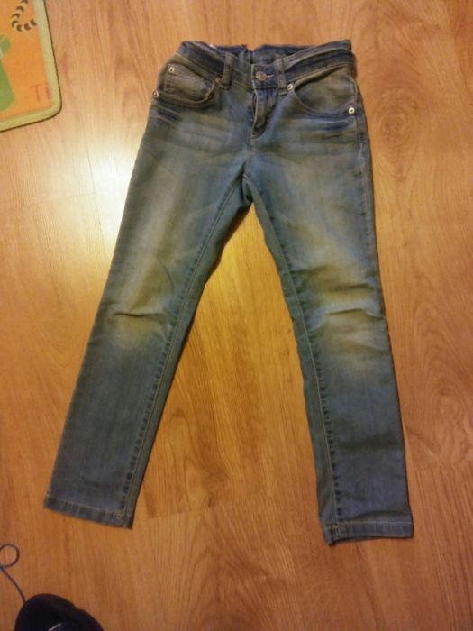 Spodnie jeansy rurki skinny benetton r. S