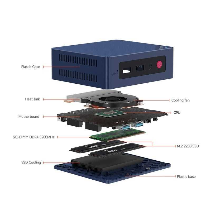 Мини ПК Beelink MINI S12 PRO [16/500 Гб]