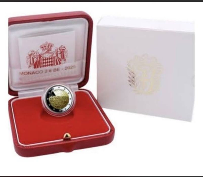 2€ Monaco 2025 - Coffret 2 € BE - Marquisat des Baux de Provence