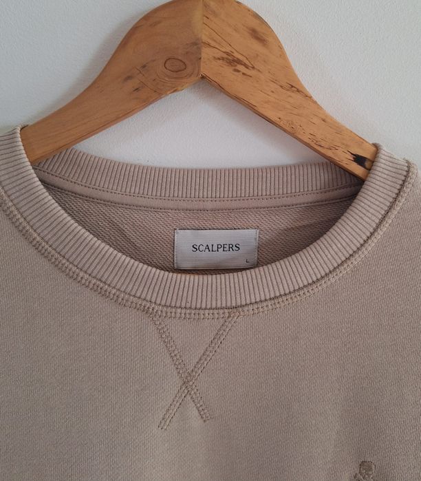 Scalpers Classic Skull Sweatshirt - Size L