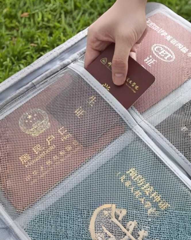 Органайзер для документів, чорний, 2 відділення, з кодовим замком