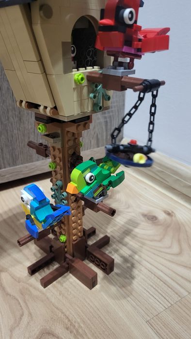 Domek na drzewie lego budka dla ptaków