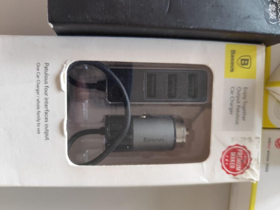 FM-трансмітер Baseus Energy Column Car Wireless MP3 Charger Dark Grey