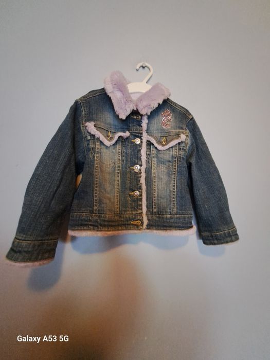Kurtka jeansowa disney r 104