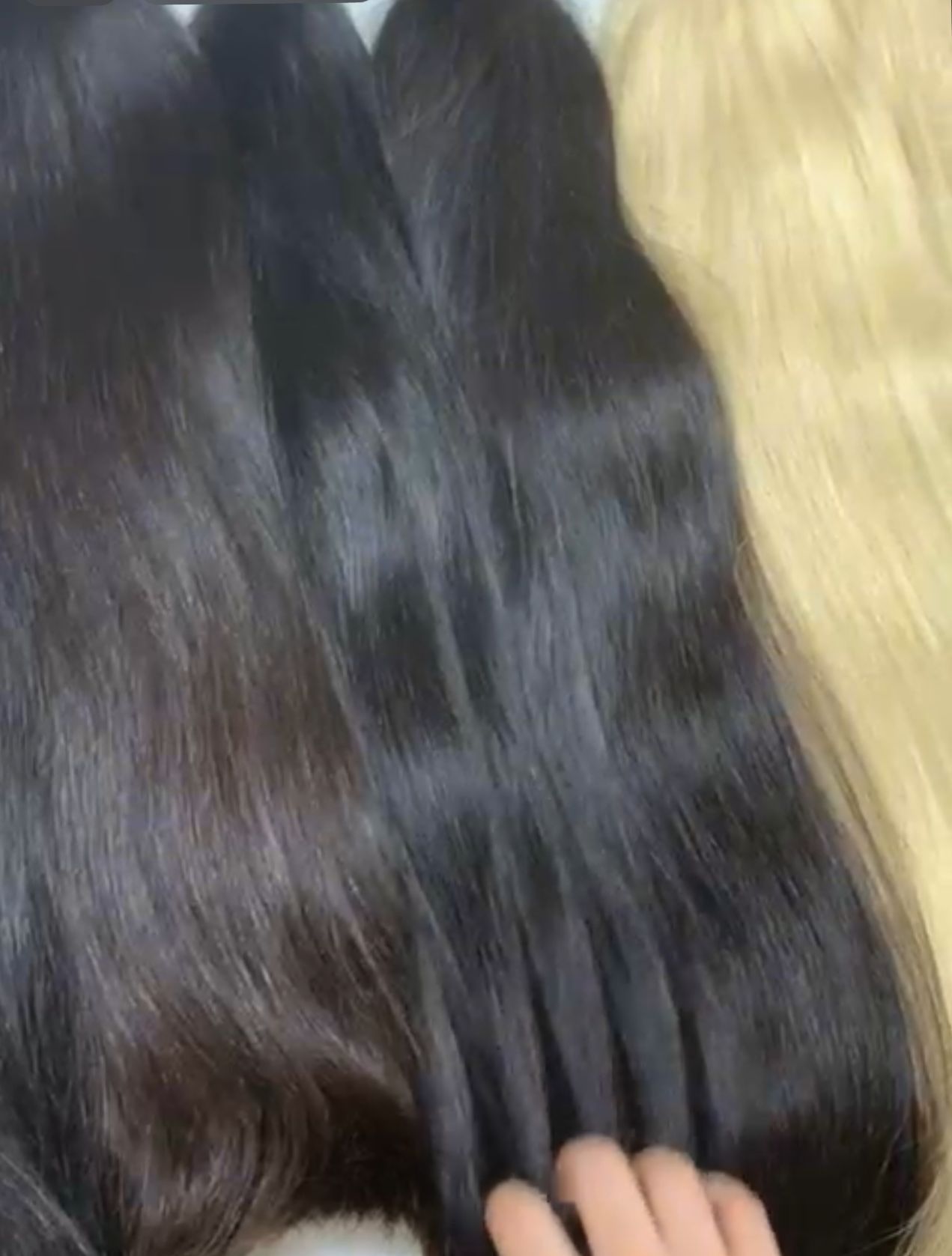 Mega Hair Cabelo pontas cheias 70 centímetros