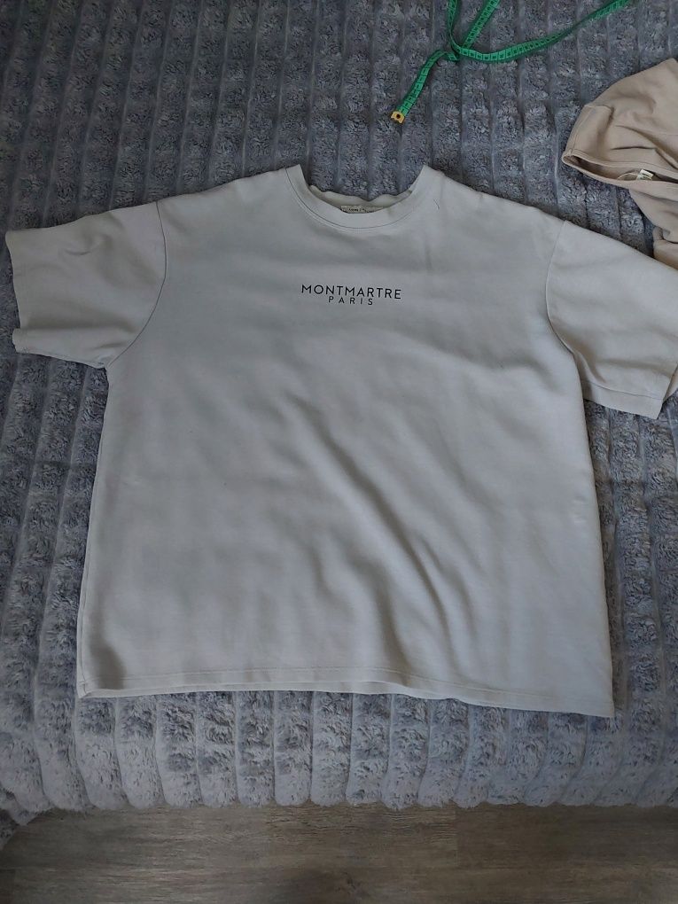 Szary t-shirt LCW CASUAL