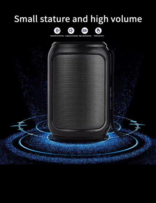 Колонка Bluetooth A3 Black