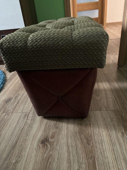 Pufy 2 szt. Kolor zielony