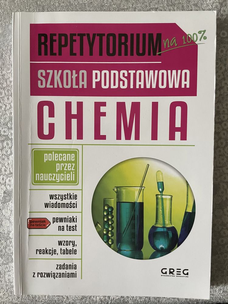 Repetytorium Chemia szkoła podstawowa