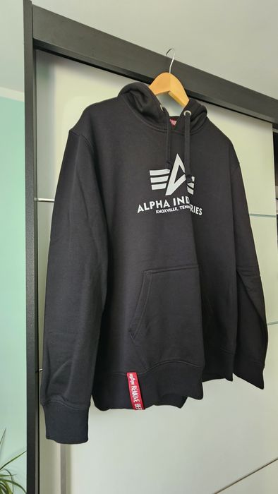 Nowa bluzka męska Alpha Industries z kapturem XL
