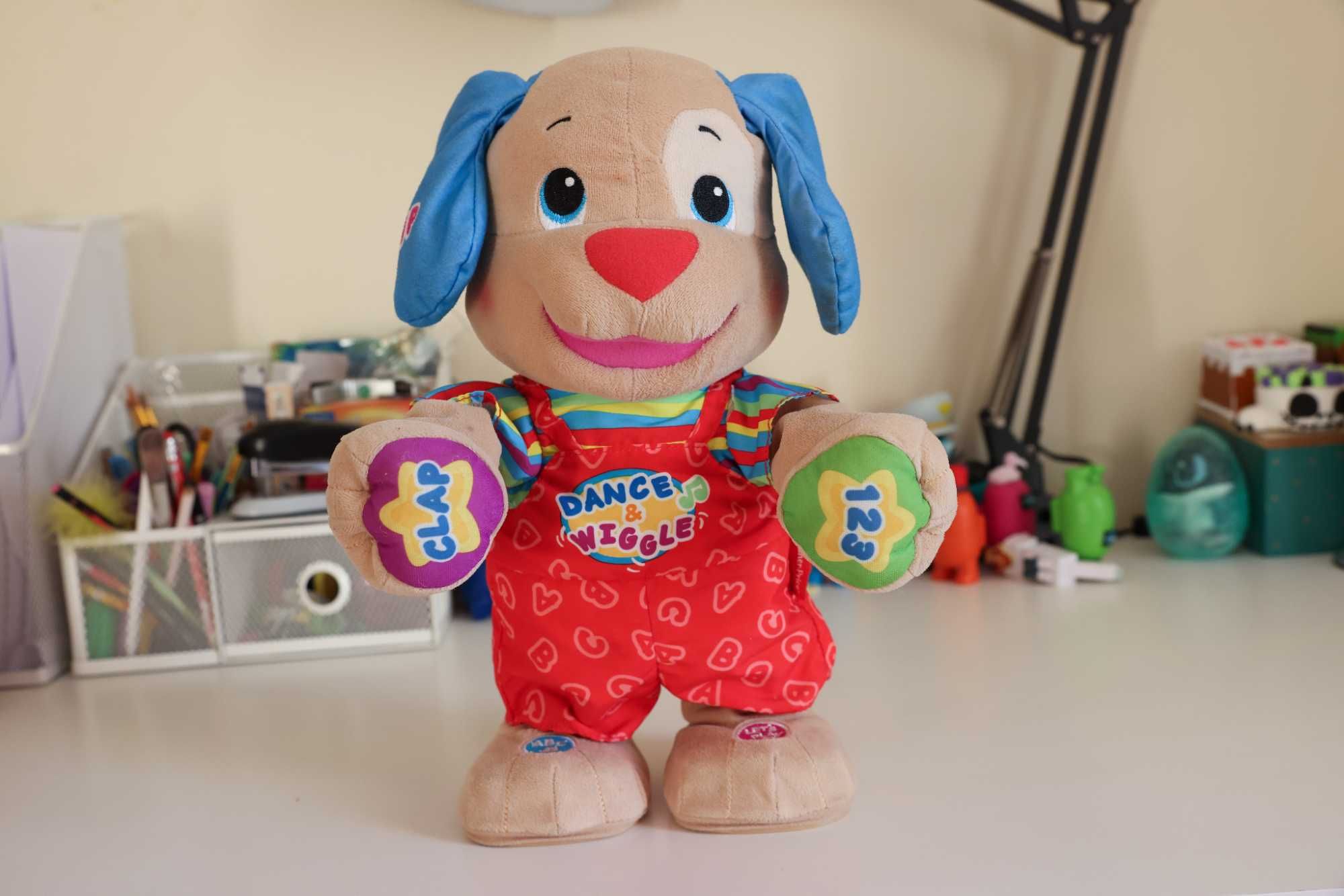 Інтерактивна іграшка - Розумне цуценя Fisher Price англ.