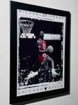 Plakat w ramce Michael Jordan koszykówka NBA sport prezent