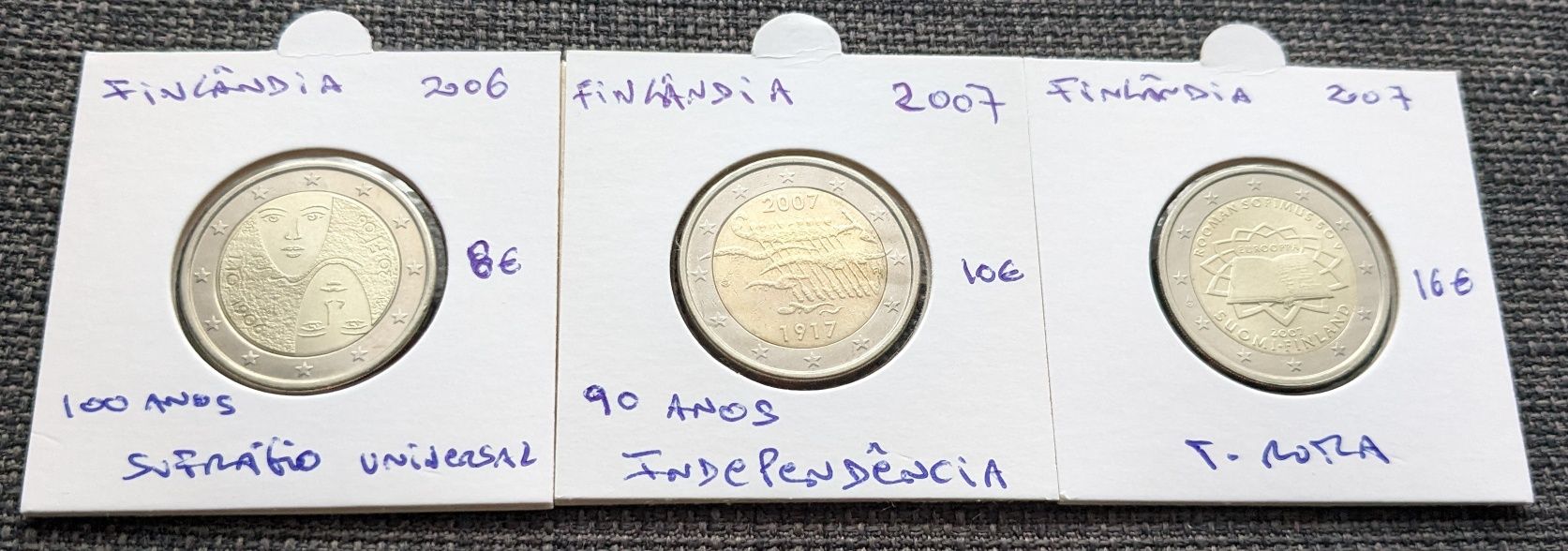 Moedas comemorativas 2€