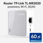 Router przenośny TP-Link TL-MR3020 – Wi-Fi wszędzie! Modem GRATIS!