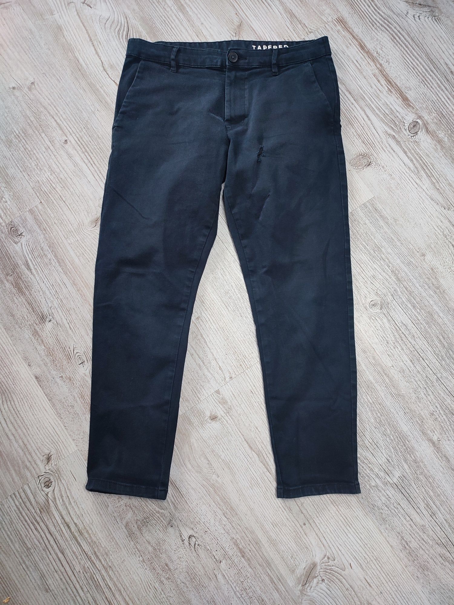 Dunnes Stores 34 30 50 spodnie męskie chino tapered wizytowe chinosy