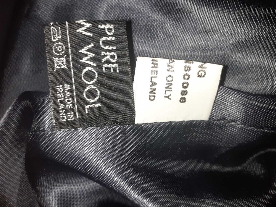 Gerrard płaszcz męski długi wełna-XL  XXL