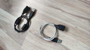 2x przedłużacz usb 2.0 60cm i 70 cm