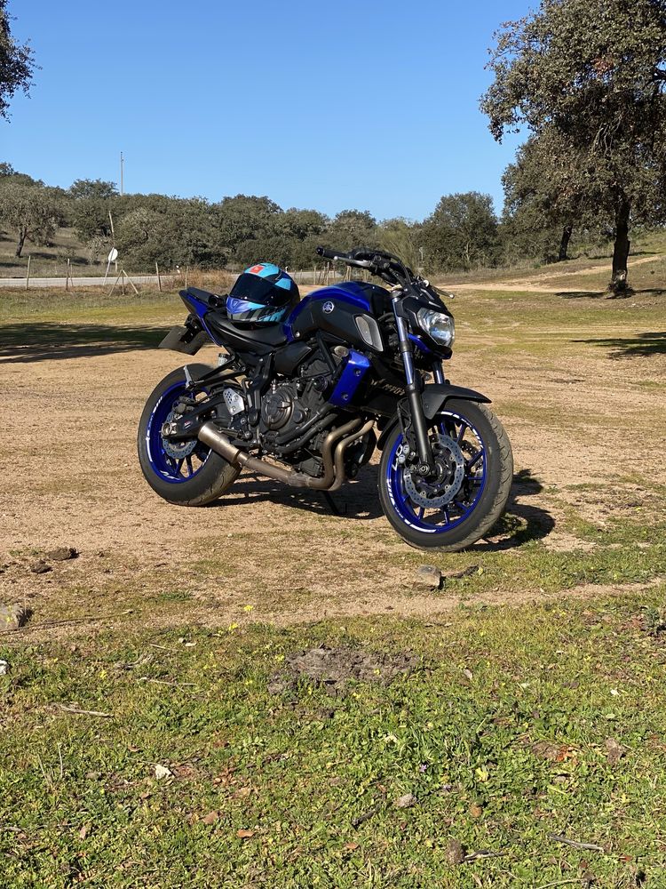 Vendo yamaha mt 07