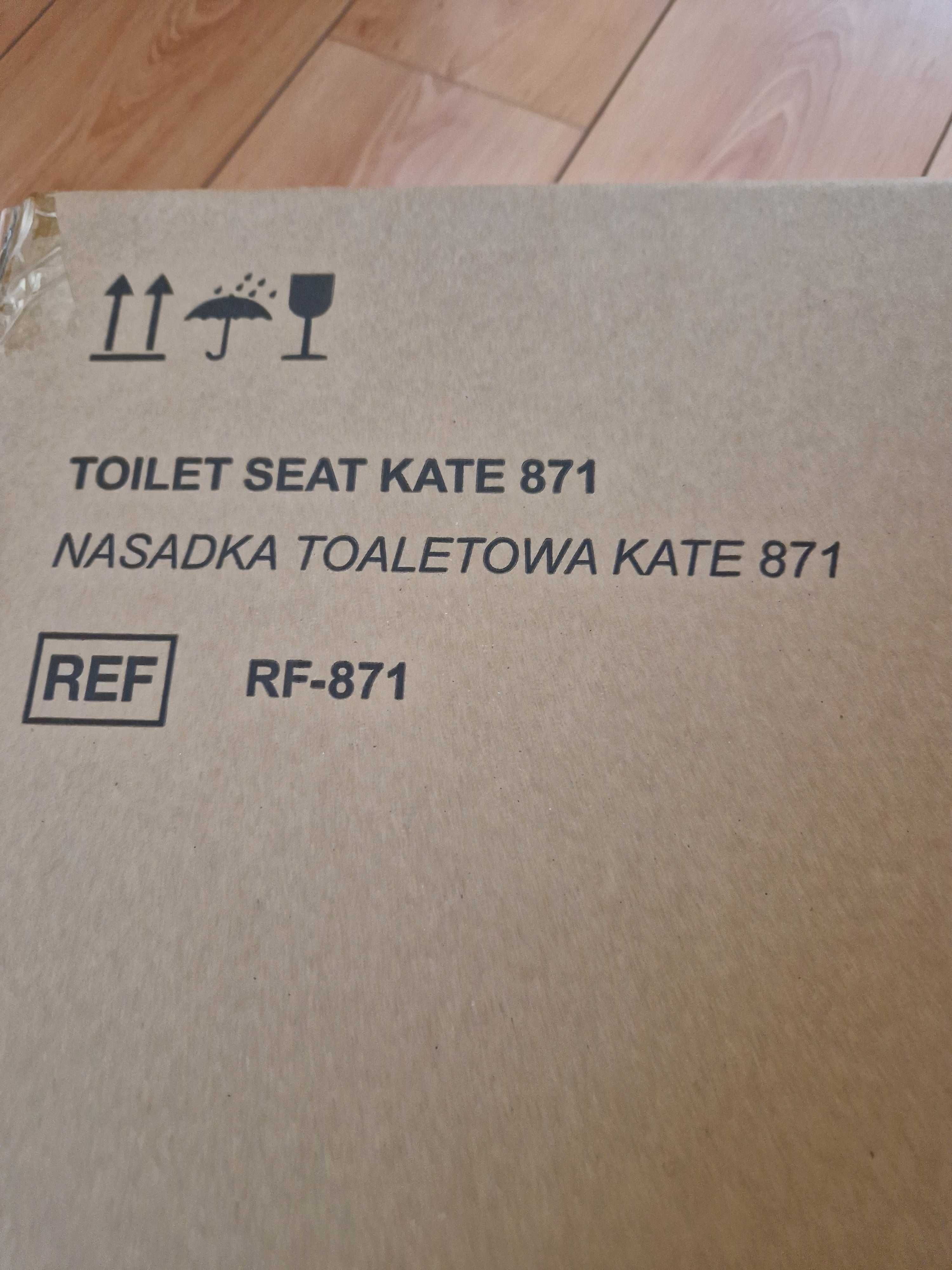 Nowa nasadka toaletowa Kate fabrycznie zapakowana Kate RF-871