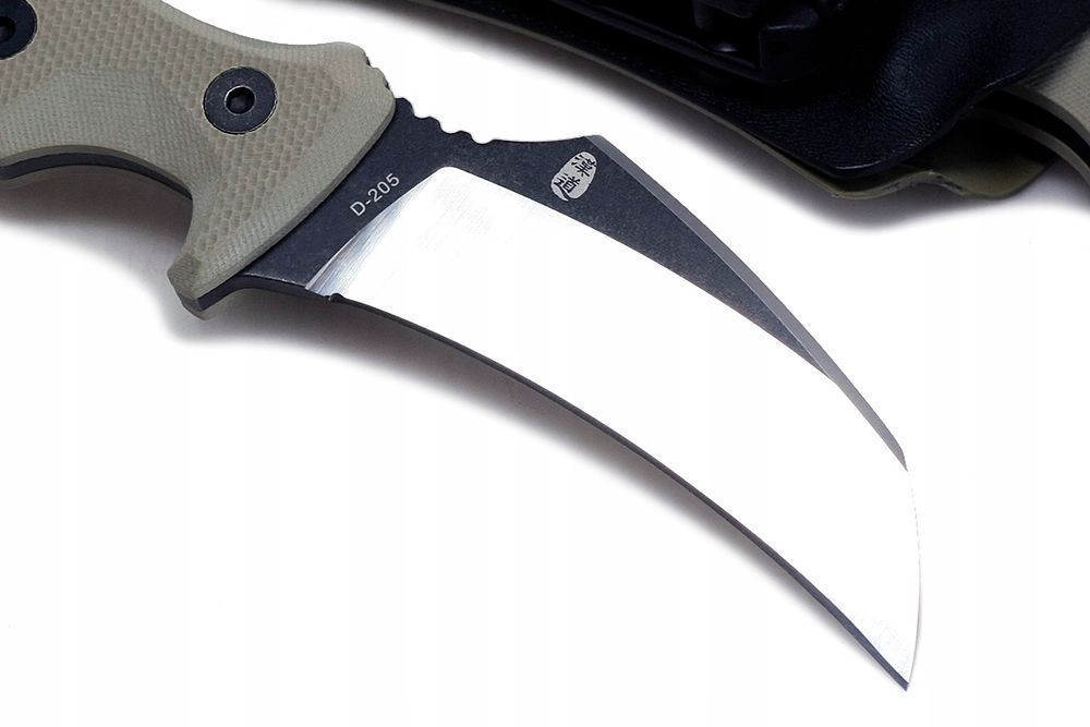 Karambit taktyczny wojskowy nóż do samoobrony Pazur HX OUTDOORS Kydex