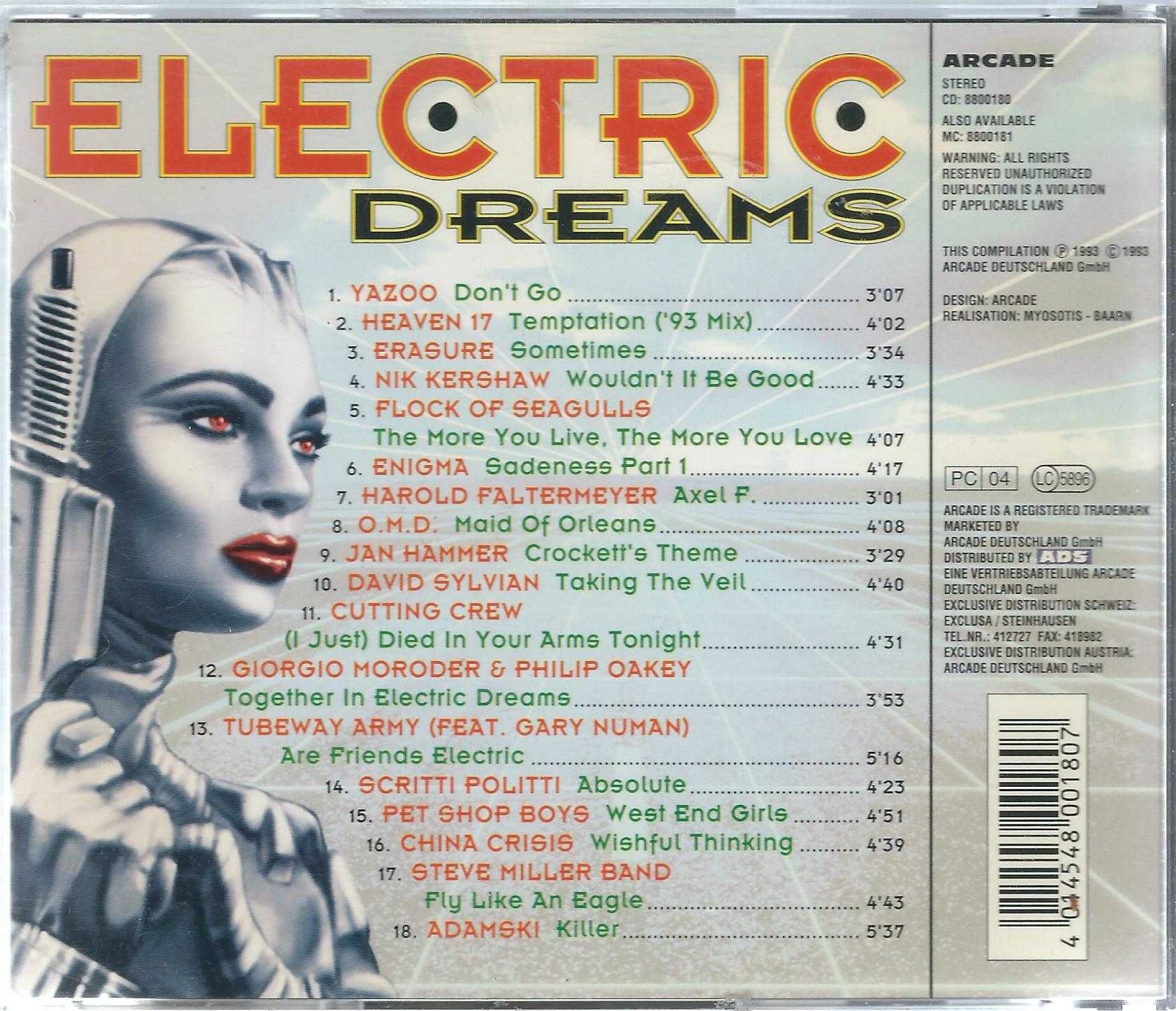 CD Electric Dreams (1993) (Arcade)