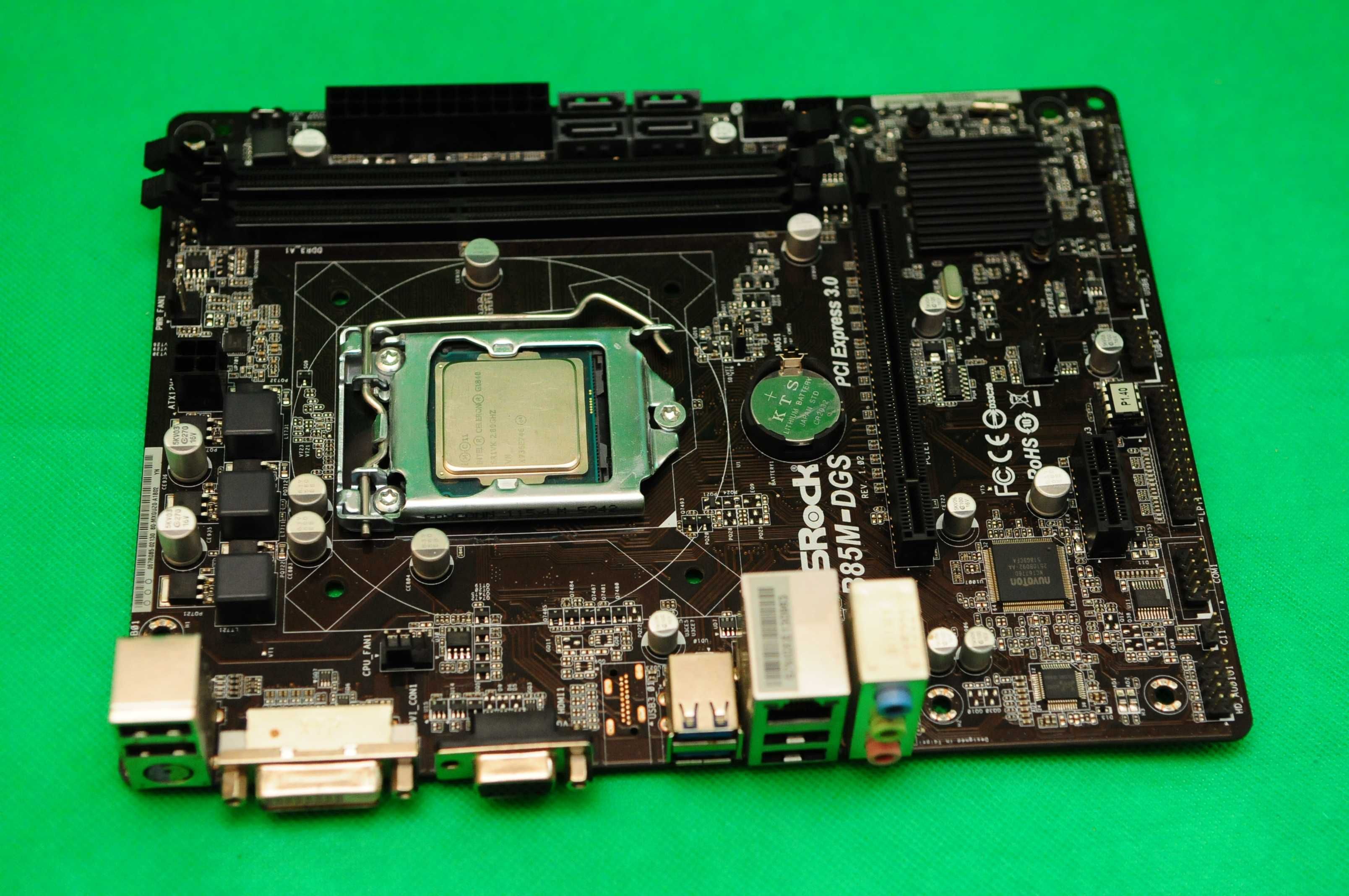 Материнская плата ASRock B85M-DGS s1150 Intel B85 PCI-Ex16