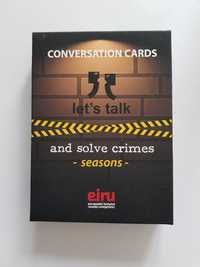 Let's talk and solve crimes karty do konwersacji EIRU