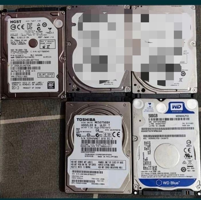 Жорсткий диск HDD 2.5 500Gb